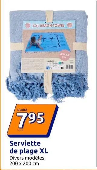 Offre: Serviette de plage XL