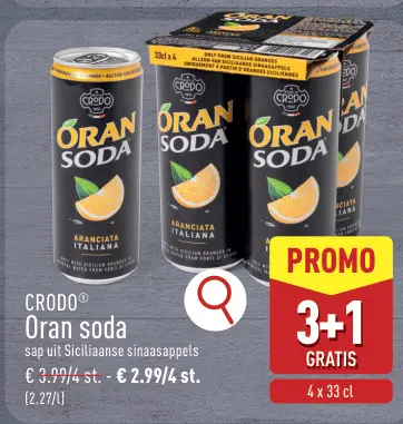 Promotie: Oran soda