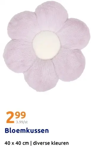Aanbieding: Bloemkussen