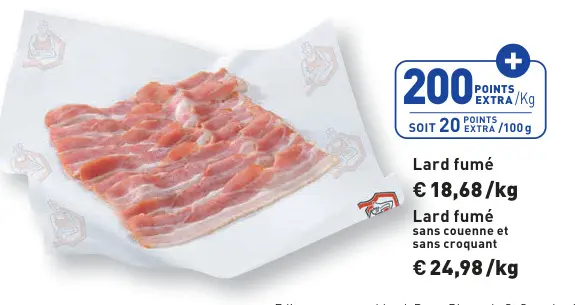 Offre: Lard fumé