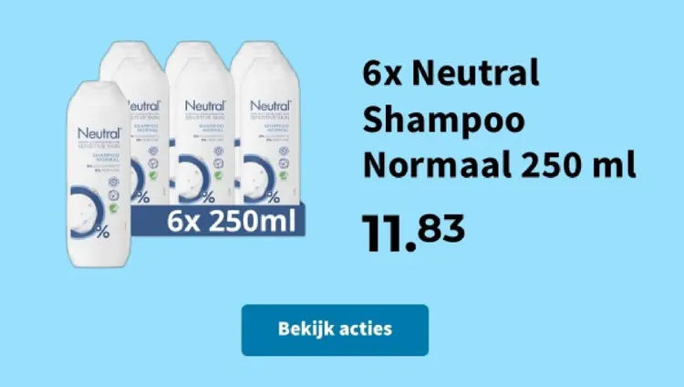 Promotie: Neutral Shampoo Normaal