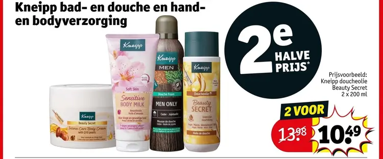Aanbieding: Bad- en douche en hand- en bodyverzorging