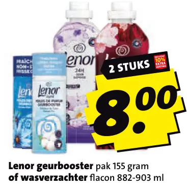 Aanbieding: Geurbooster of wasverzachter