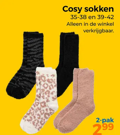 Aanbieding: Cosy sokken