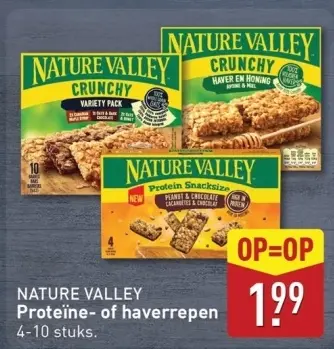 Aanbieding: NATURE VALLEY Proteïne- of haverrepen