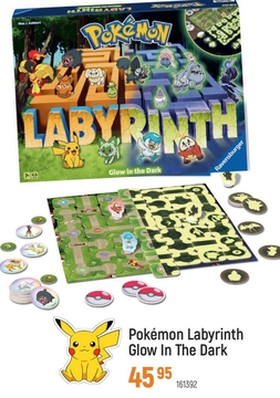 Aanbieding: Pokémon Labyrinth Glow In The Dark