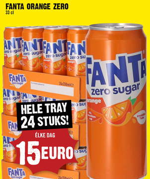 Aanbieding: FANTA ORANGE ZERO