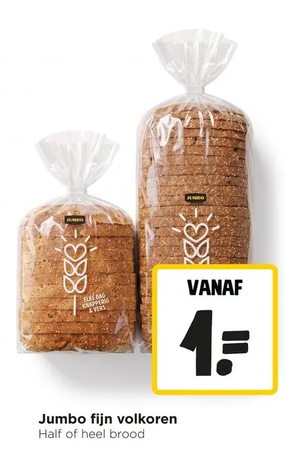 Aanbieding: Jumbo fijn volkoren