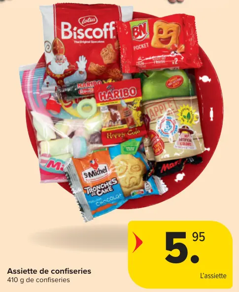 Offre: Assiette de confiseries