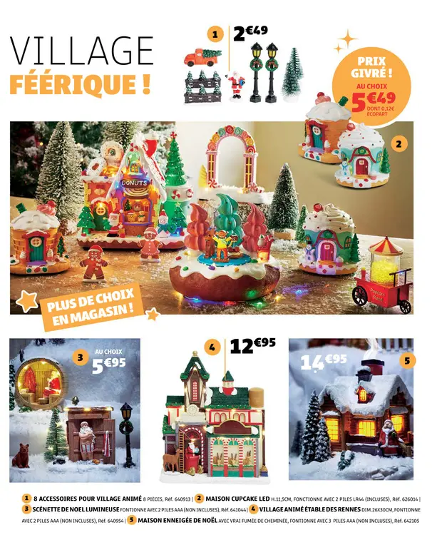 Aanbieding: Scénette de noel lumineuse