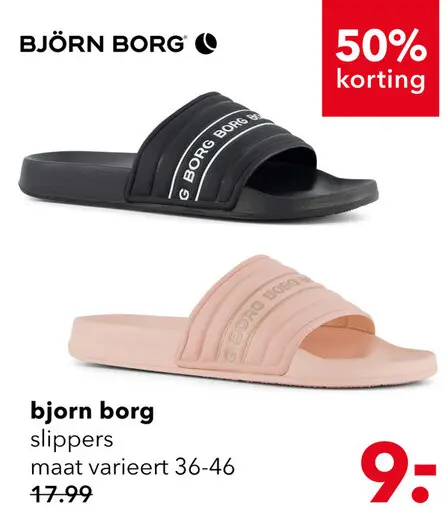 Aanbieding: Bjorn borg slippers