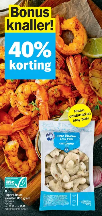 Promotie: Garnalen