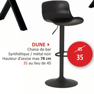 Offre: Chaise de bar