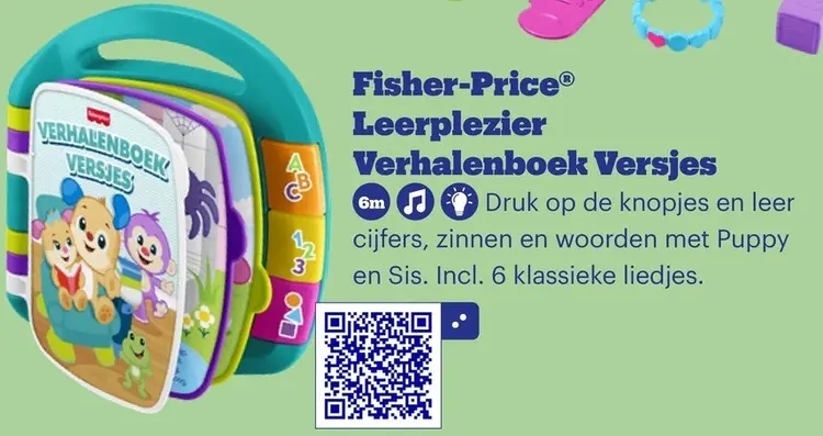 Promotie: Leerplezier Verhalenboek Versjes