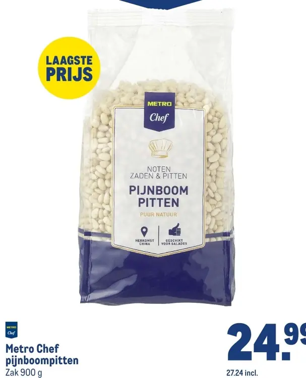 Aanbieding: pijnboompitten