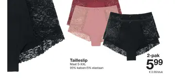 Aanbieding: Tailleslip