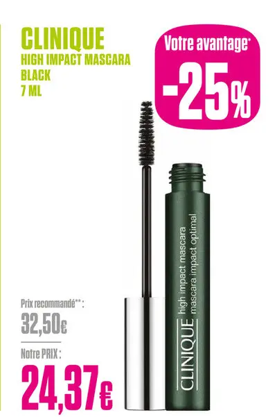Offre: High impact mascara black