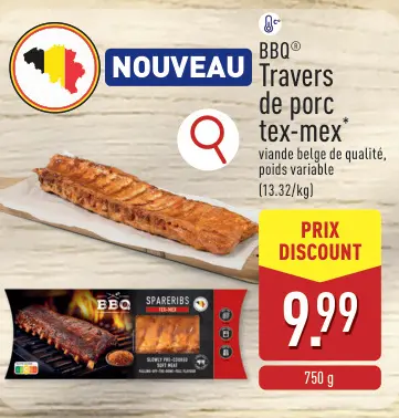 Offre: Travers de porc tex-mex