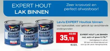Aanbieding: EXPERT HOUT LAK BINNEN