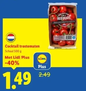 Aanbieding: Cocktail trostomaten