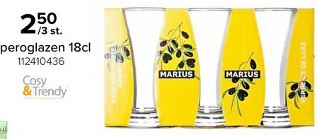 Promotie: peroglazen