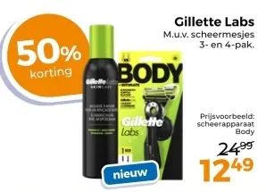 Aanbieding: Gillette Labs scheerapparaat Body