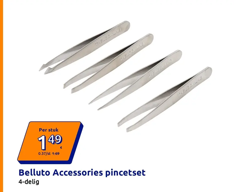 Promotie: Accessories pincetset
