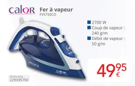 Offre: Fer à vapeur