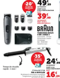 Aanbieding: Braun tondeuse multi 8 en 1 series 3