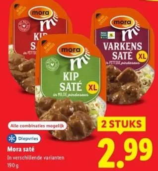 Aanbieding: Mora saté