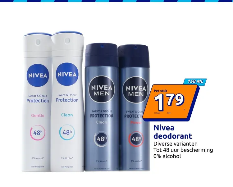 Promotie: Nivea deodorant