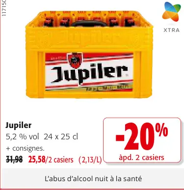 Offre: Jupiler