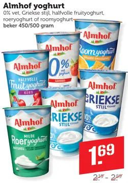 Aanbieding: Almhof yoghurt