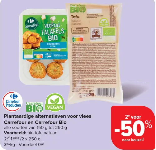 Aanbieding: Plantaardige alternatieven voor vlees