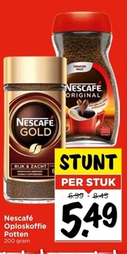 Aanbieding: Nescafé Oploskoffie Potten