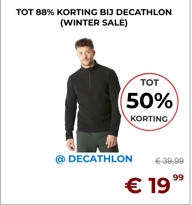 Aanbieding: Fleece sweater