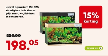 Aanbieding: Juwel aquarium Rio 125