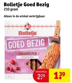 Aanbieding: Bolletje Goed Bezig