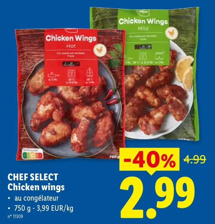 Offre: Chicken wings