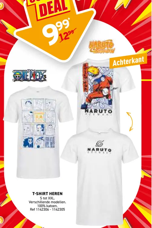 Promotie: T-shirt heren