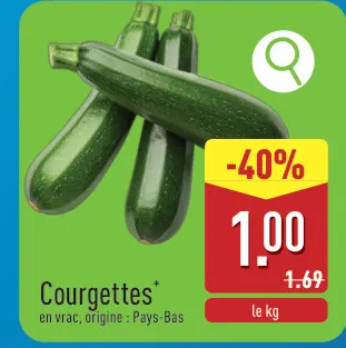 Offre: Courgettes