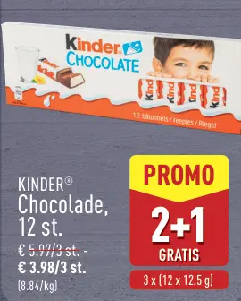Aanbieding: KINDER® Chocolade