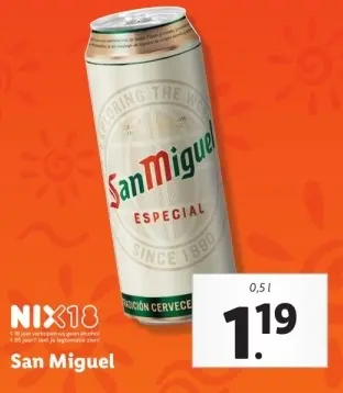 Aanbieding: San Miguel