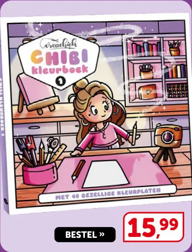 Promotie: Chibi Kleurboek