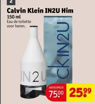 Aanbieding: Calvin Klein IN2U Him