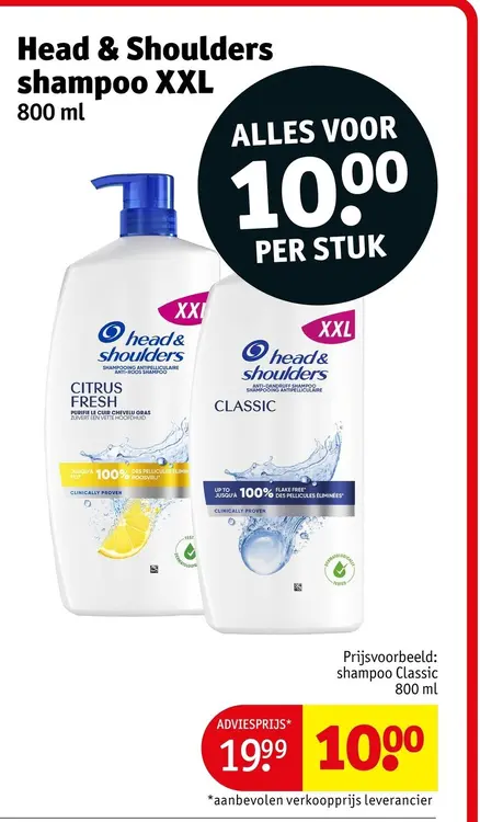 Aanbieding: Shampoo XXL