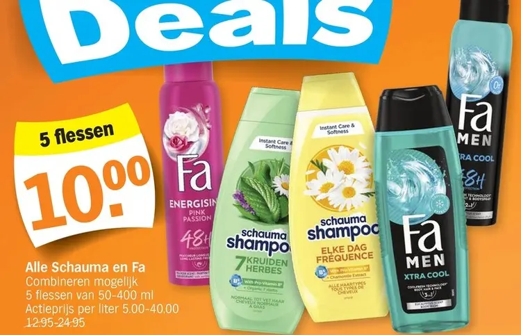 Promotie: Schauma and Fa products