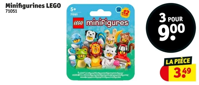 Offre: Minifigurines LEGO