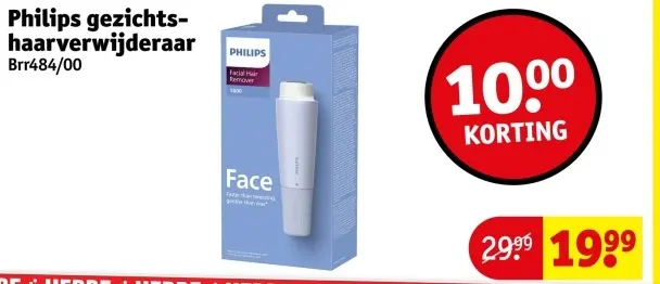 Promotie: Philips gezichts-haarverwijderaar