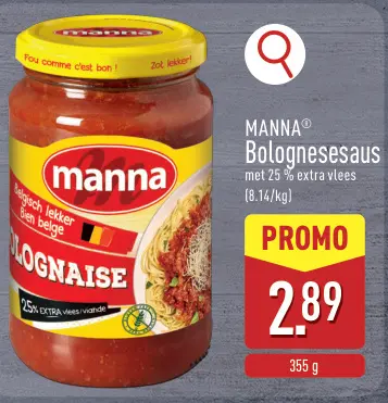 Promotie: Bolognesesaus